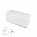 Papierhandtuch weiss 24,0 x 21,0cm 2-lagig V/ZZ-Falz 100% Recycling (H3)